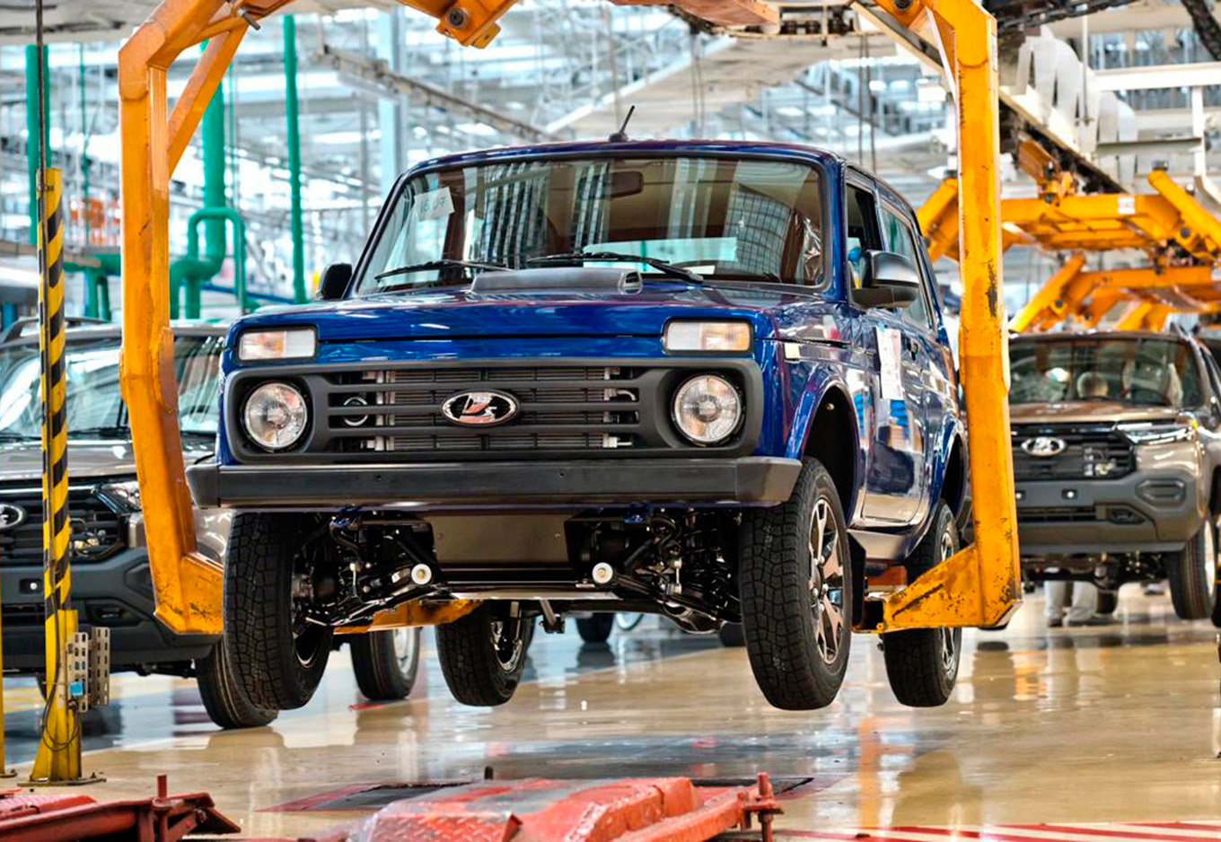 Обновленная Lada Niva Legend. Фото: АвтоВАЗ