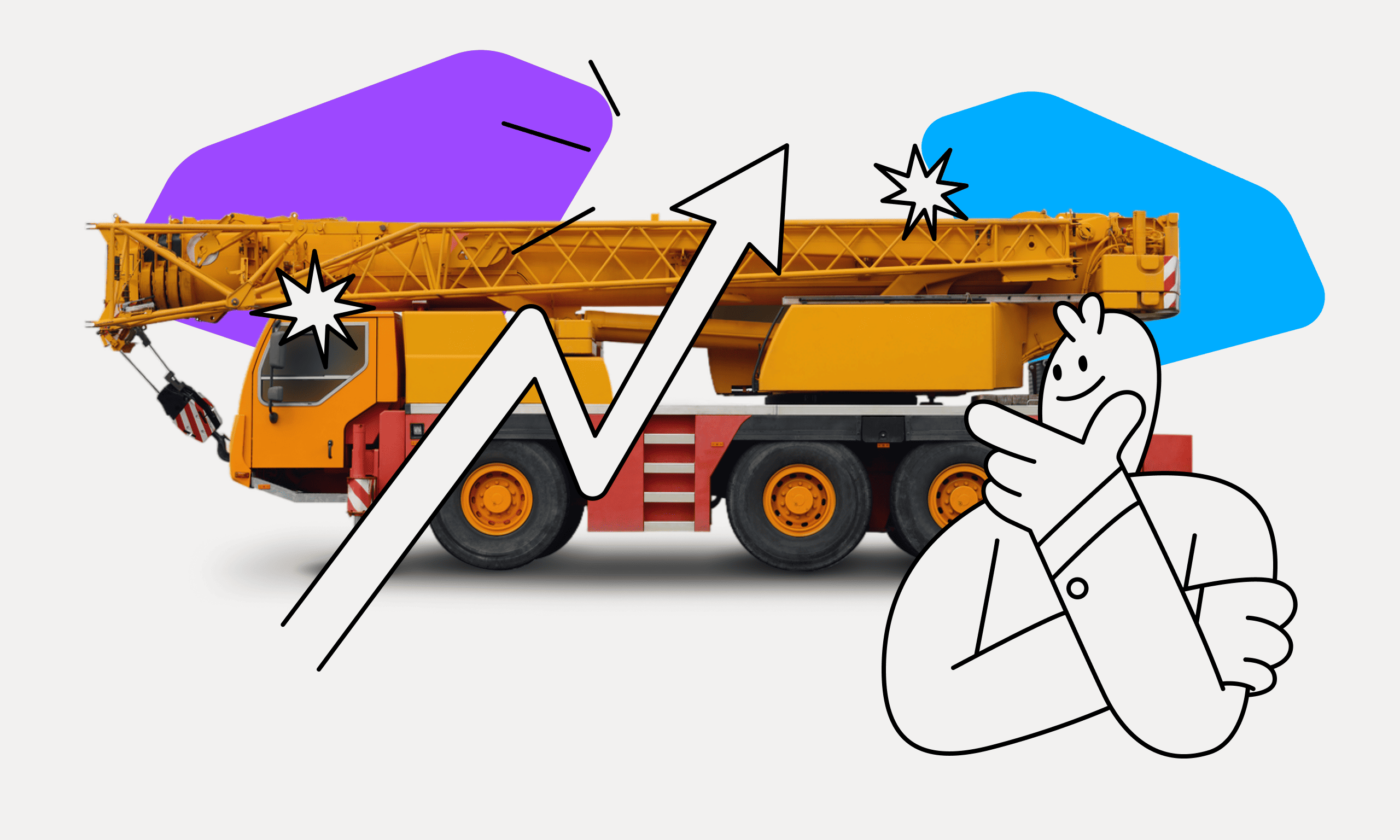 preview for "Аренда спецтехники: тренды рынка в 2025 году на примере самоходных подъёмников"