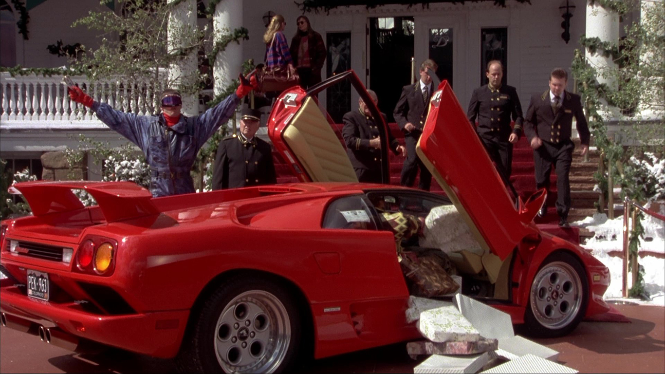 Lamborghini Diablo в фильме «Тупой и еще тупее»